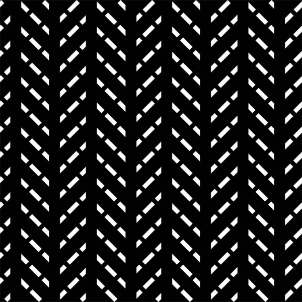 Dibujado Mano Con Patrón Sin Costuras Blanco Negro Ilustración Abstracta — Foto de Stock