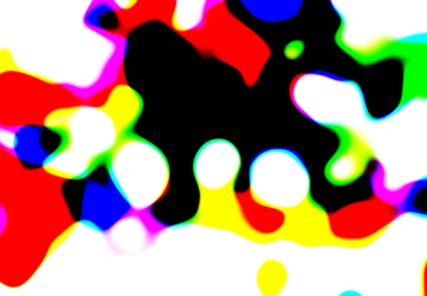 Abstrato Fundo Colorido Composição Dinâmica — Fotografia de Stock
