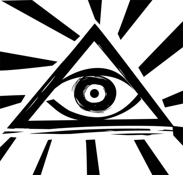 All seeing eye symbol