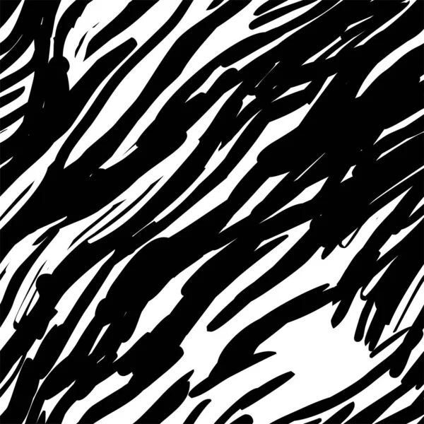 Seamless Pattern Black White Stripes Illustration — Stock Photo, Image