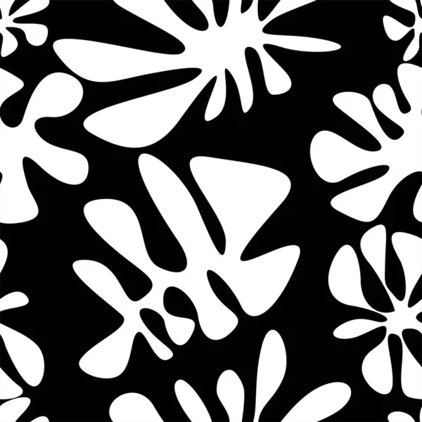 Abstraktní Květiny Hladký Vzor — Stock fotografie