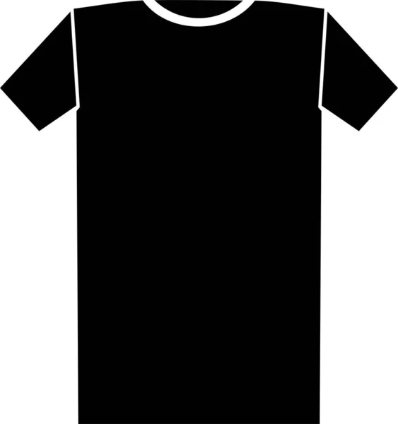 Beyaz Arkaplanda Shirt Şablonu — Stok fotoğraf