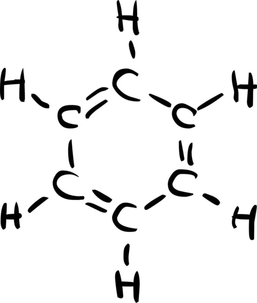 Chemie Formel Auf Weißem Hintergrund — Stockfoto