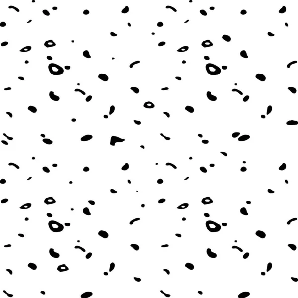 Zökkenőmentes Minta Kézzel Rajzolt Doodle Dots — Stock Fotó
