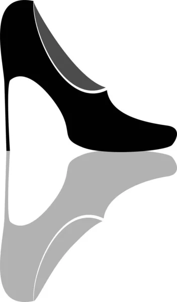 High Heels Silhouette Icon — Stock Photo, Image