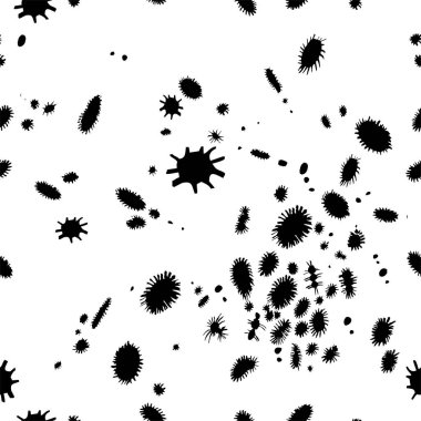 Soyut sıçrama kusursuz desen