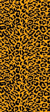 Soyut dikişsiz leopar deseni