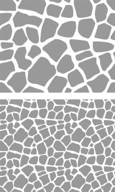 Soyut, pürüzsüz zürafa kürkü desenleri.
