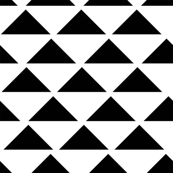 Sømløst Geometrisk Mønster Med Trekanter - Stock-foto