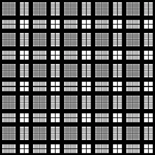 幾何学的な形をしたシームレスなパターン — ストック写真