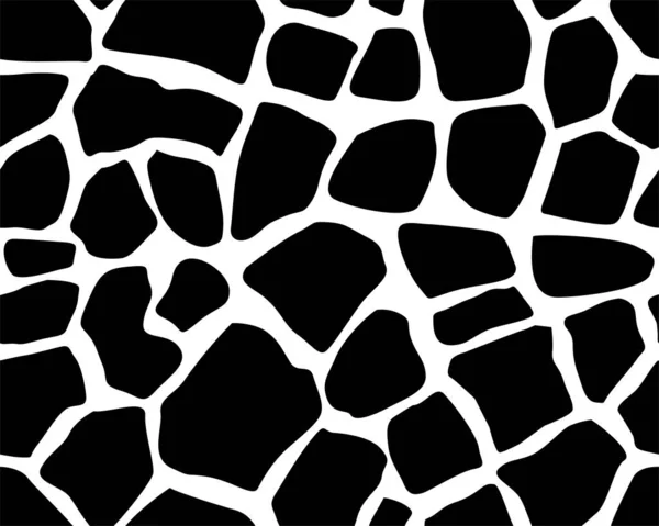 Abstract Seamless Giraffe Fur Pattern — Stock Photo, Image