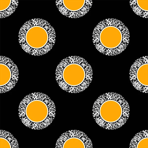 abstract seamless pattern with circles