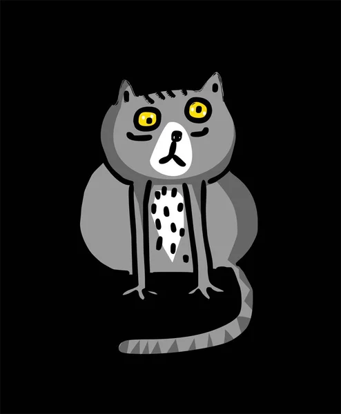 แมวน กตลก ภาพวาดเวกเตอร — ภาพถ่ายสต็อก