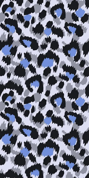 Abstraktní Bezešvý Vzor Leopardího Tisku — Stock fotografie