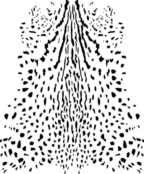 Animal Print Background Feline Fur Illustration — Stock Photo, Image