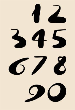 Siyah sayılar gösterimi  