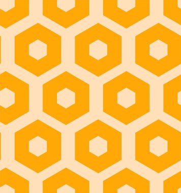 Kusursuz geometrik altıgen ızgara deseni