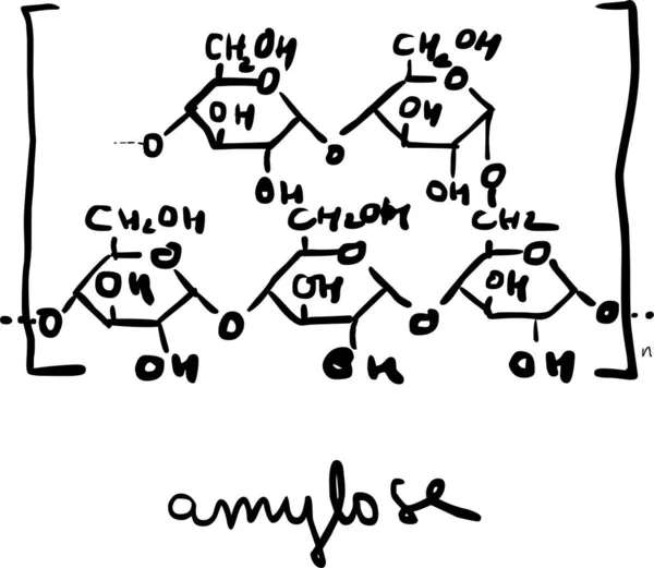 Illustratie Van Een Woord Chemisch Molecuul — Stockfoto