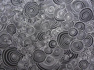 Soyut yaratıcı karalama arkaplanı