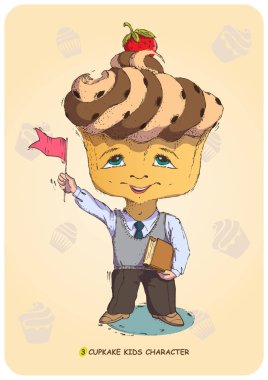 Cupcake çocuklar karakter