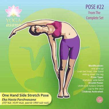 22 yoga bir yandan yan streç