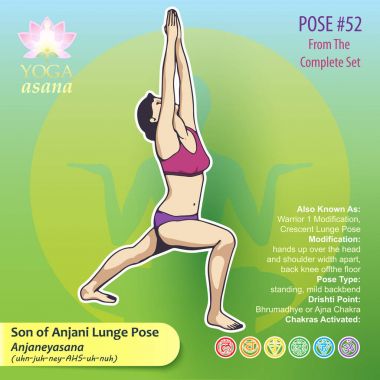 52 yoga Anjaneyasana