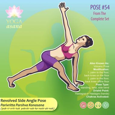 54 yoga yan açı dönüyordu