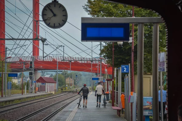 Trainstation Mersch Città Mersch Lussemburgo Lussemburgo Agosto 2017 — Foto Stock