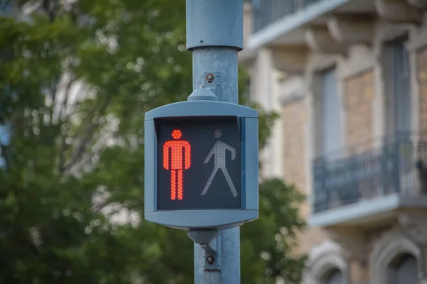 Verkeerslichten Genève Zwitserland — Stockfoto