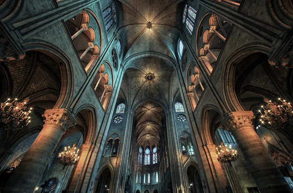 Catedral Notre Dame em Paris — Fotografia de Stock