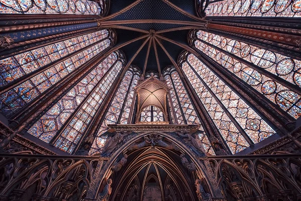 Sainte Chapelle a Parigi — Foto Stock