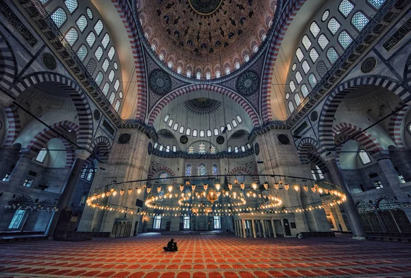 Mezquita Suleymaniye Camii en Estambul — Foto de Stock