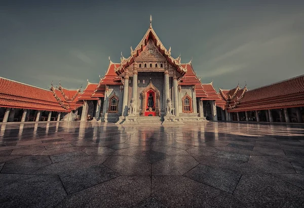 Bangkok 'taki mermer tapınak — Stok fotoğraf