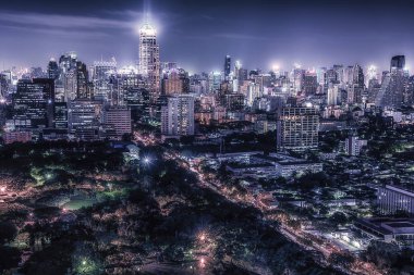 Bangkok şehir panoraması