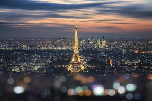 Puesta de sol de París — Foto de Stock