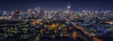 Bangkok şehir panoraması