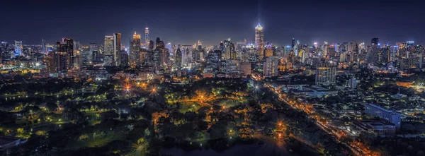 Bangkok belvárosában található panorama — Stock Fotó