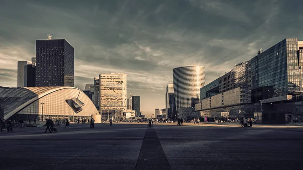 La Defense, business district in Paris — Stock Photo, Image