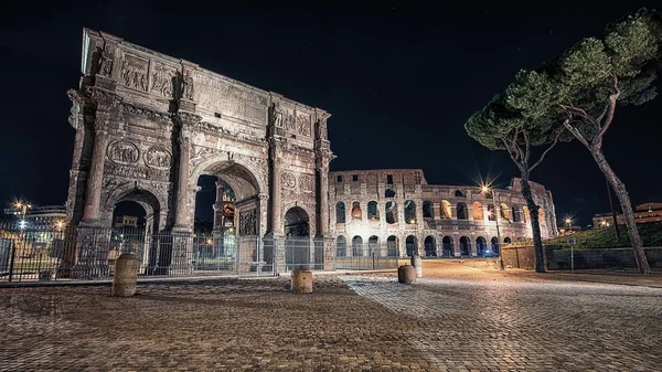 A Colosseum Rómában, Olaszországban — Stock Fotó