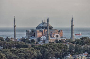 Hagia Sophia mosque in Istanbul clipart