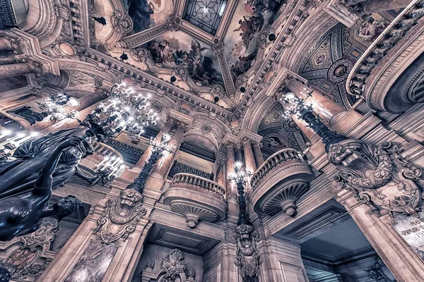 Septiembre 2016 Dentro Del Palais Garnier París — Foto de Stock