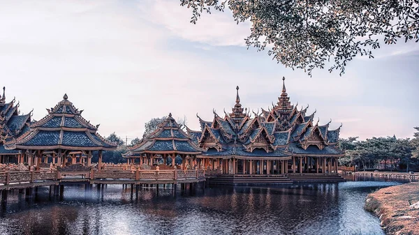 Muang Boran Antica Città Della Thailandia — Foto Stock