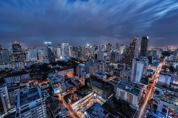 Distrito Sukhumvit Bangkok Tailândia — Fotografia de Stock