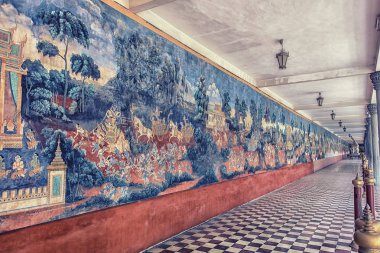 Phnom penh, Kamboçya'da Kral sarayın içine resim