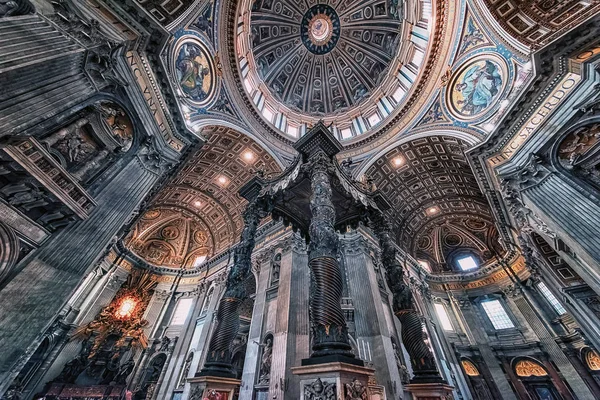 Settembre 2017 Roma All Interno Della Basilica San Pietro Nella — Foto Stock