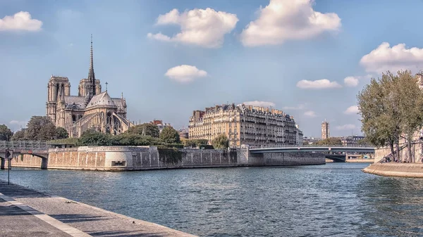 Catedral Notre Dame París — Foto de Stock