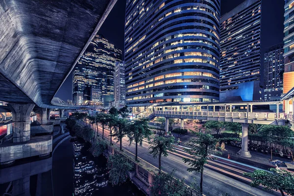 Sathorn district in Bangkok, Thailand