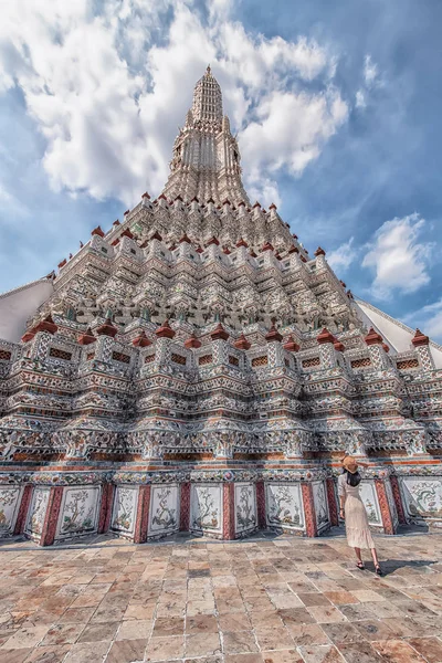 Świątynia Wat Arun Bangkoku Tajlandia — Zdjęcie stockowe