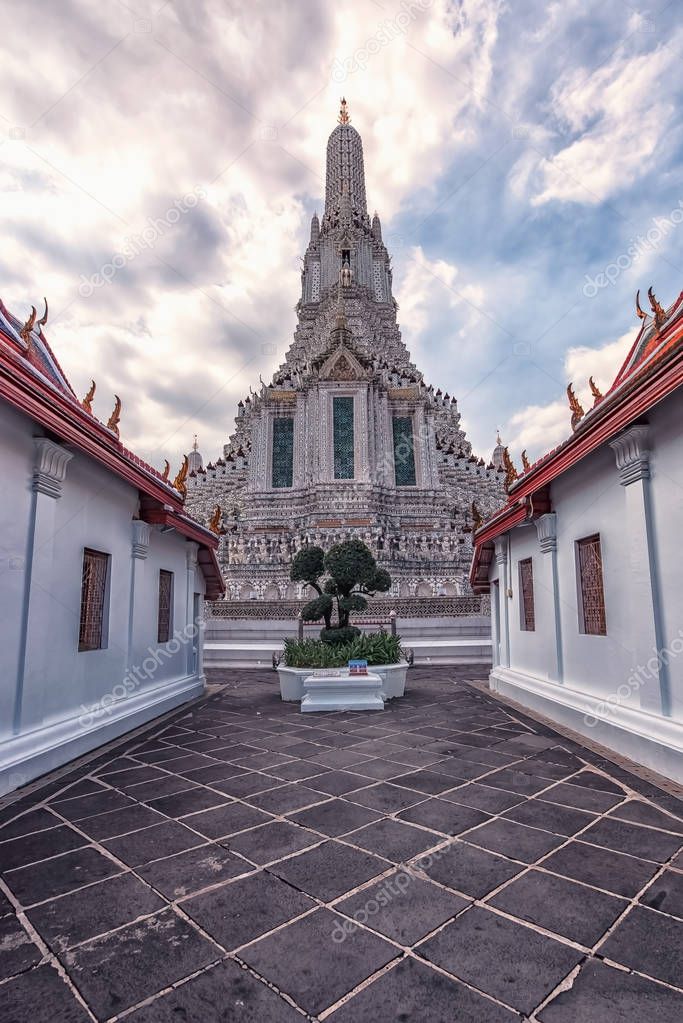 Wat Arun temple in Bangkok, Thailand