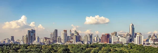 Bangkok Panorama Daytime Viewed High — Stock Photo, Image